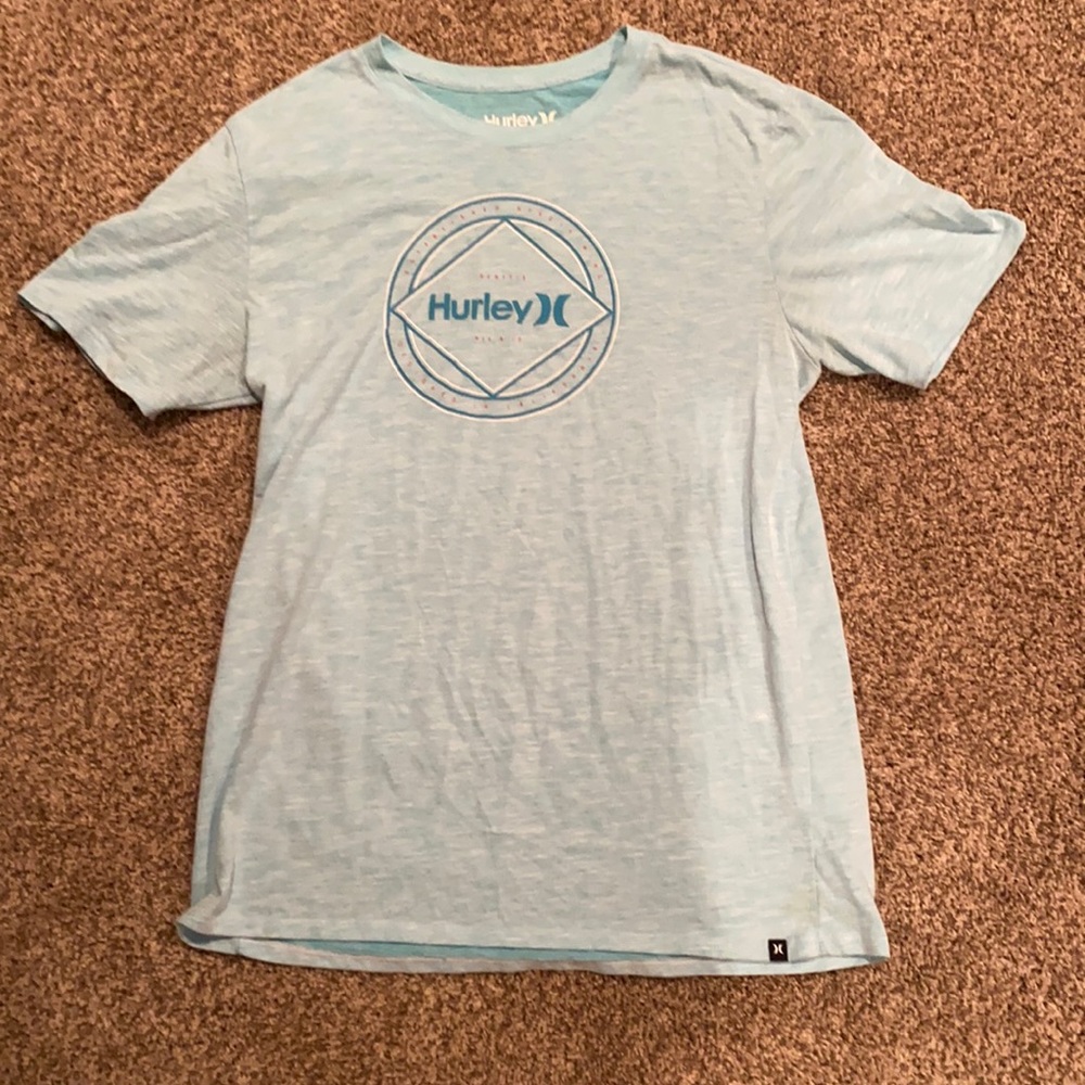 Blue Hurley men’s t shirt.